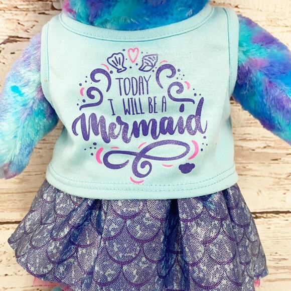 BUILD A BEAR Mermaid Plush - Picture 2 of 7